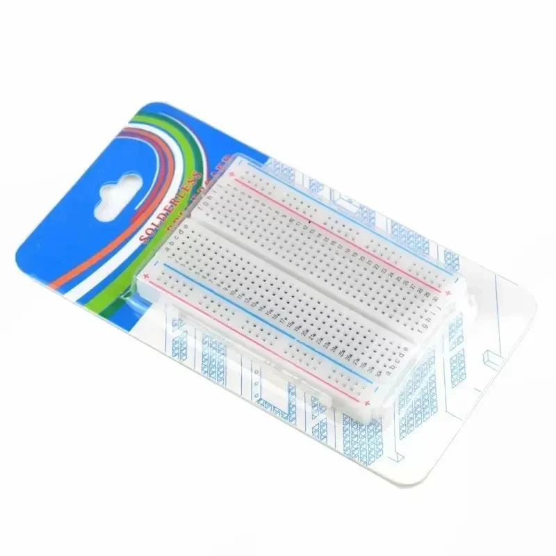 10PCS 400 Tie Points Solderless PCB Breadboard Mini Universal Test Protoboard DIY Bread Board Bus Test Circuit Board