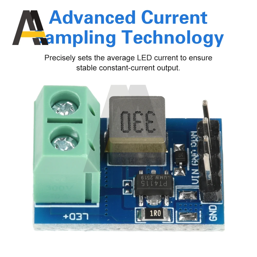 PT4115 1-10S DC 12V PWM controlador atenuador cadena Led unidad de corriente constante módulo de salida fuente de alimentación