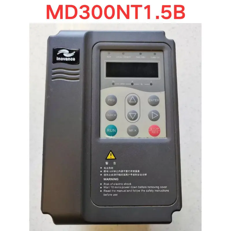 Used Inovance MD300NT1.5B Frequency converters Functional test OK