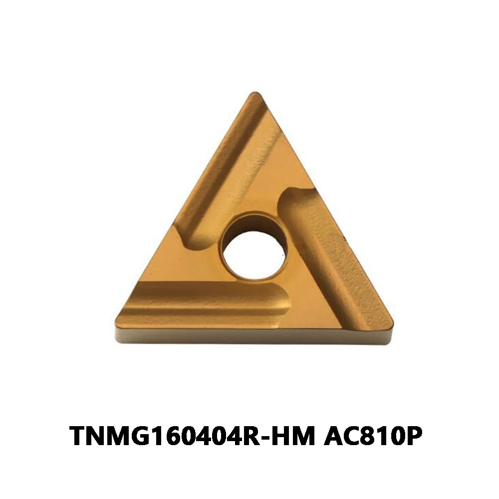 TNMG160404 TNMG160408 TNMG160408R TNMG160404R HM AC820P AC830P AC630M Original Carbide Insert CNC Lathe Cutter Turning Tool TNMG