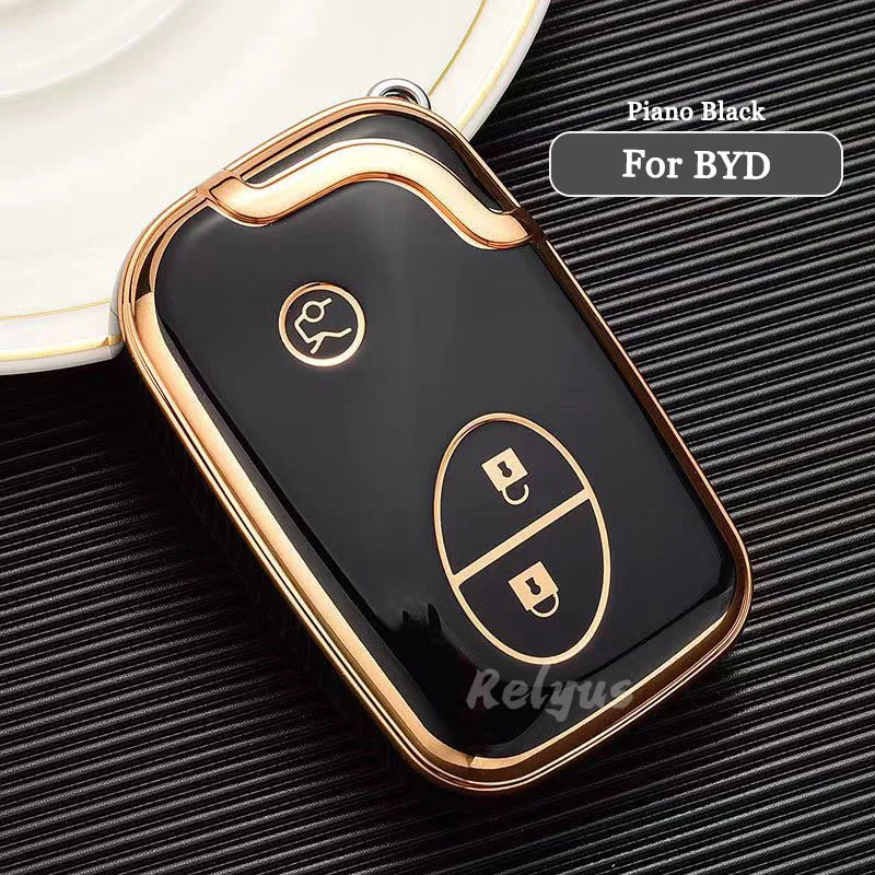 

New Soft TPU Car Remote Key Case Cover for BYD S6 F3 L3 M6 F0 G3 S7 E6 G3R Car Key Protector Shell Fob Keyless Auto Accessories