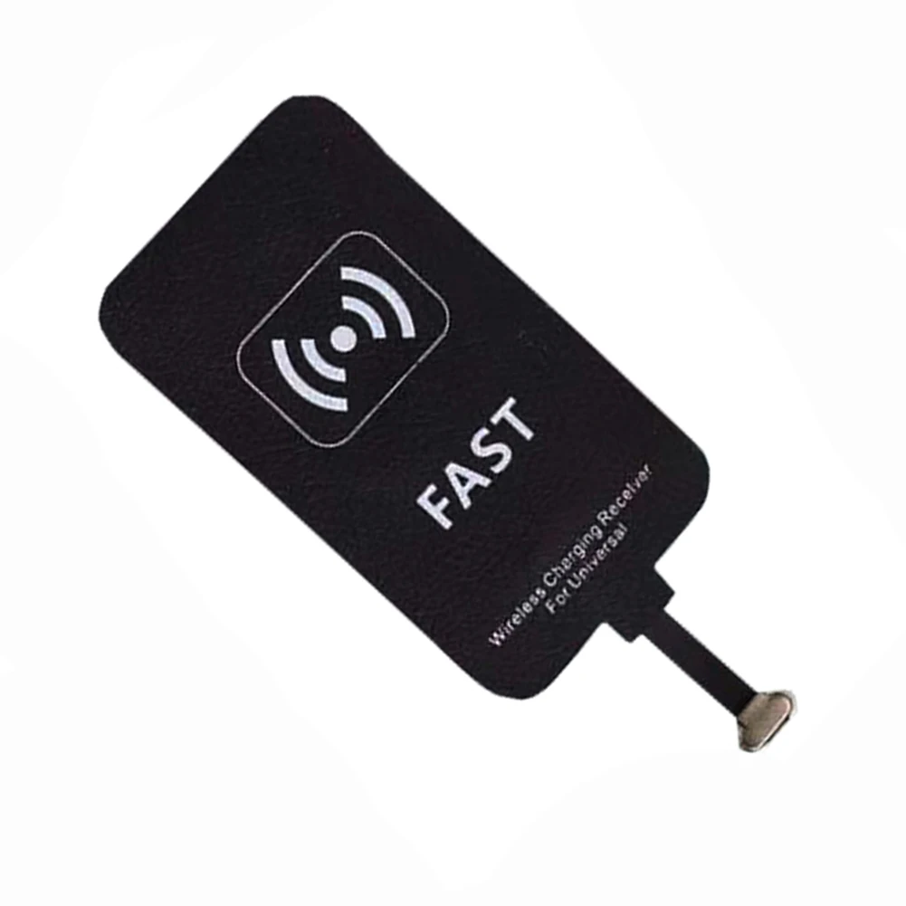 1pc Wireless Charger Adapter Receiver 10W Type-C Wireless Charging Patch Wireless Charging Receiver With Magnetic Charging Cable