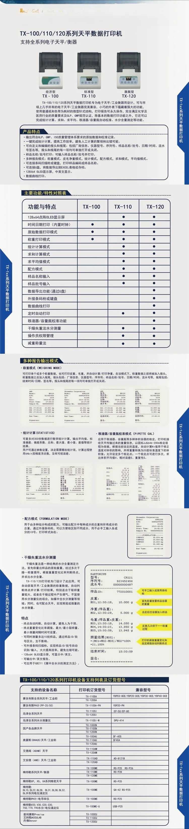 

Best-selling TX-100METX-110ME TX-110XR Conductivity Meter Printer Printing Paper