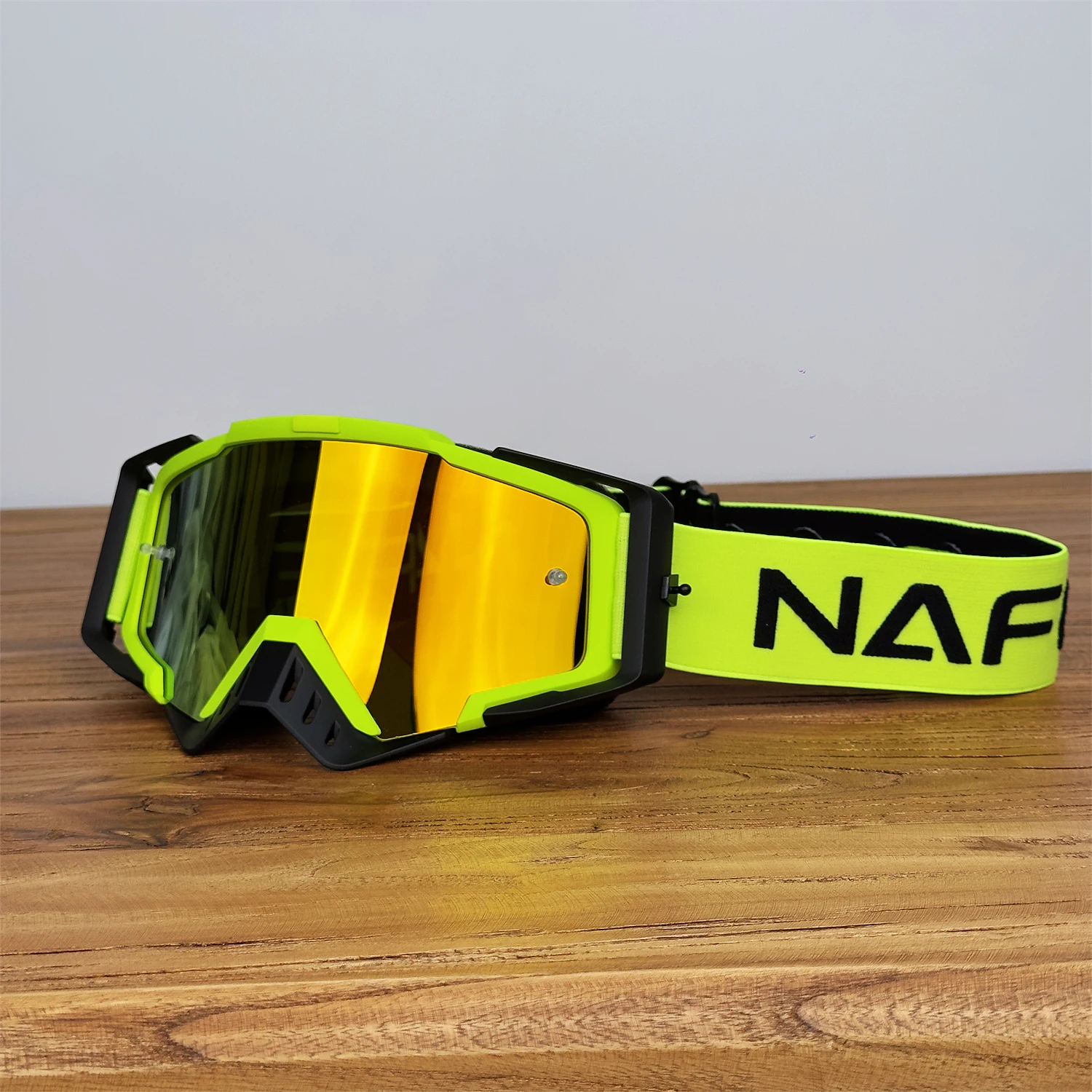 

NAFEIB HD Lens Men's Motocross Eyeglasses Sunglasses for Moto MX MTB Dirt Bike Riding Motorcycle Goggles Accessories