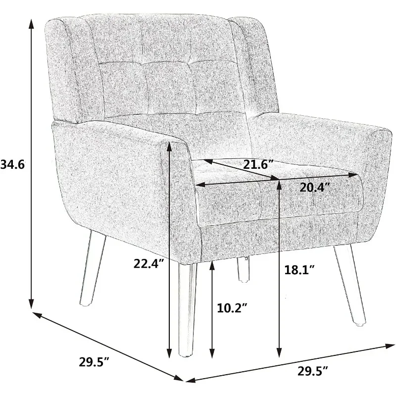 Modern Accent Chair for Living Room Upholstered Foam Filled Living Room Chairs with Metal Legs Velvet Cozy Lounge Armchair,Teal