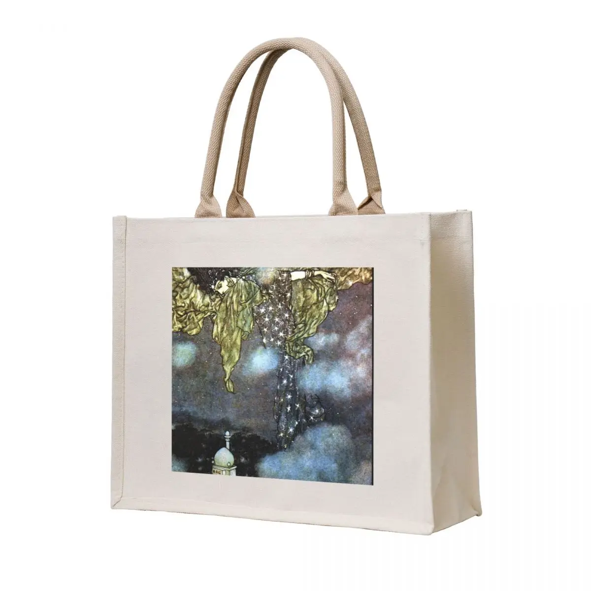 

The Rubaiyat of Omar Khayyam - Edmund Dulac Tote Bag Large bags for women Eco bag canvas tote