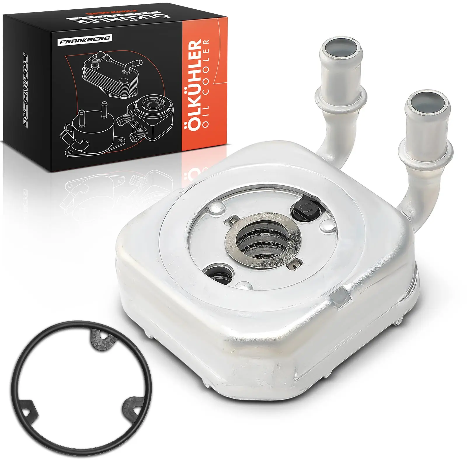 Frankberg 1x oliekoeler motorolie voor Fiat Punto 188 1.8L 1999-2010 60610797