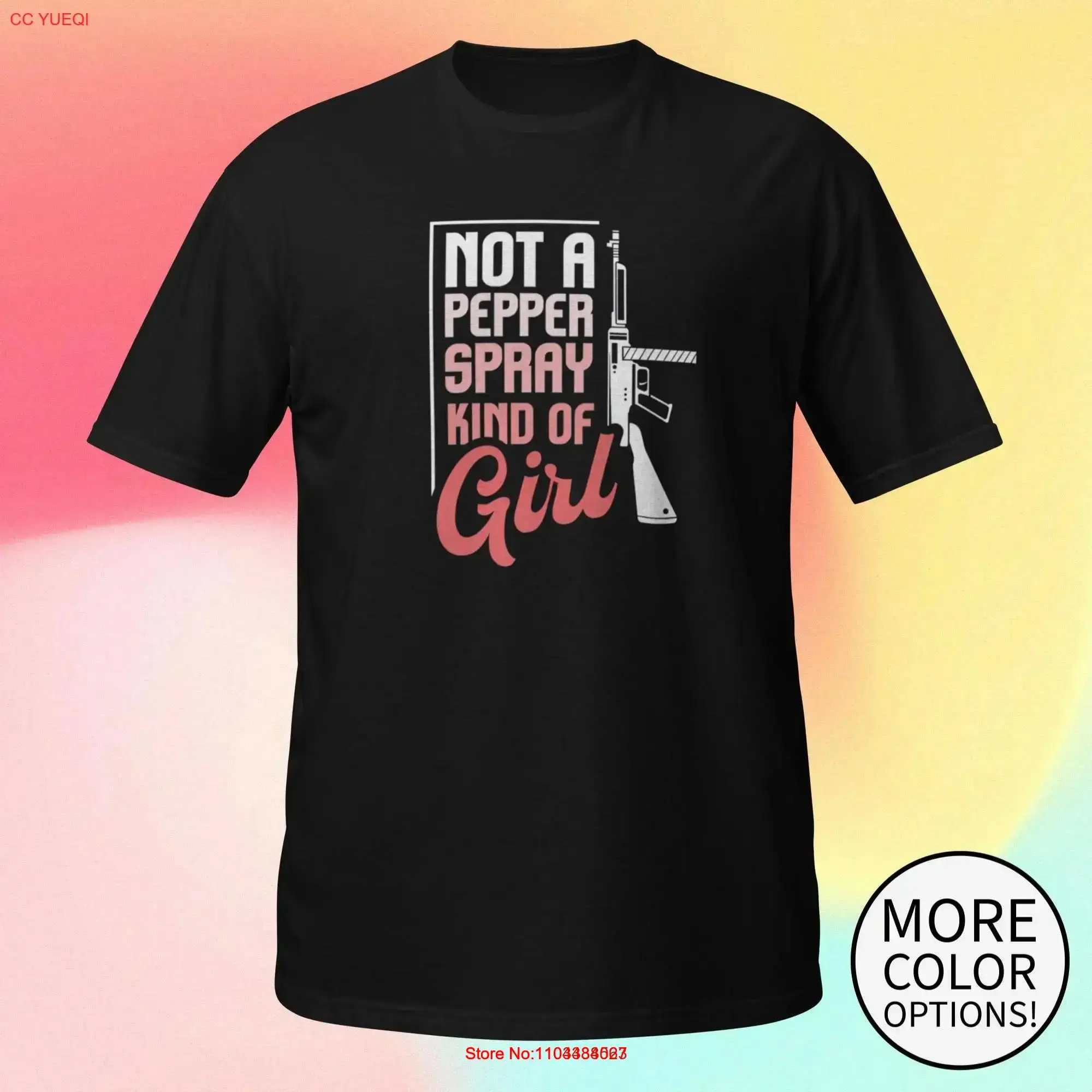 Not a Pepper Spray Kind of Girl Patriotic T Shirt