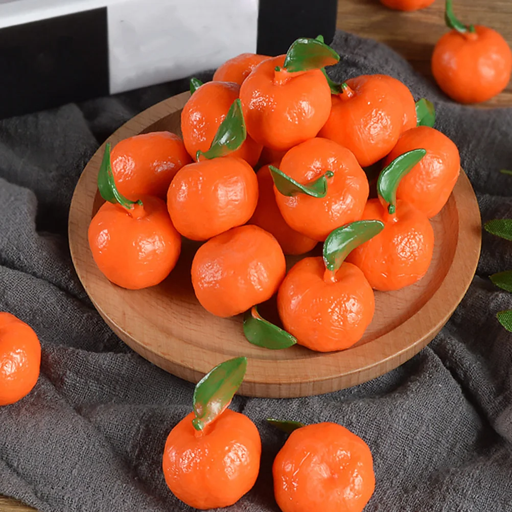 Juice Simulated Fruit Orange Fruits Shop Window Decoration Toy Pvc Simulation Adornment