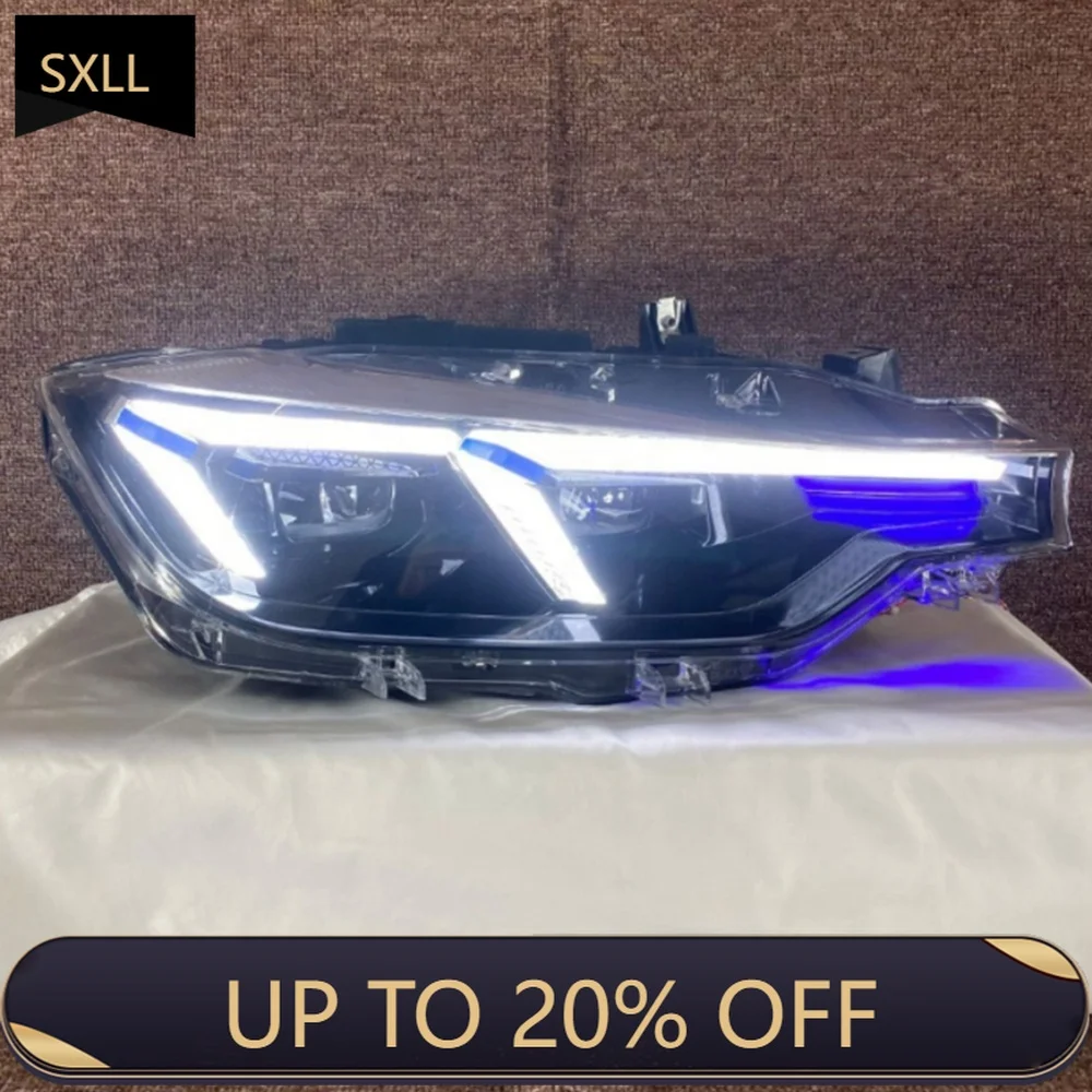 

SXLL 3Seires F30 F35 Фара 316i 320i 328i 330i 335i Светоизлучающая диодная фара Автомобильный свет Высокий низкий указатель поворота Аксессуары