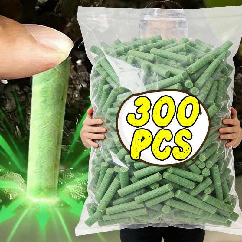 300/18 Piezas de Palitos Nutritivos para Plantas Verdes, Fertilizante Compuesto de Nitrógeno, Fósforo y Potasio para Vegetales y Flores, Crecimiento Saludable