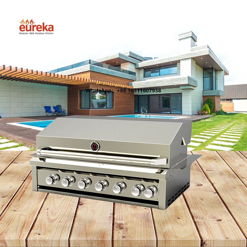 

Outdoor Kitchen Bbq Island Stainless Steel Kitchen Grill Machine