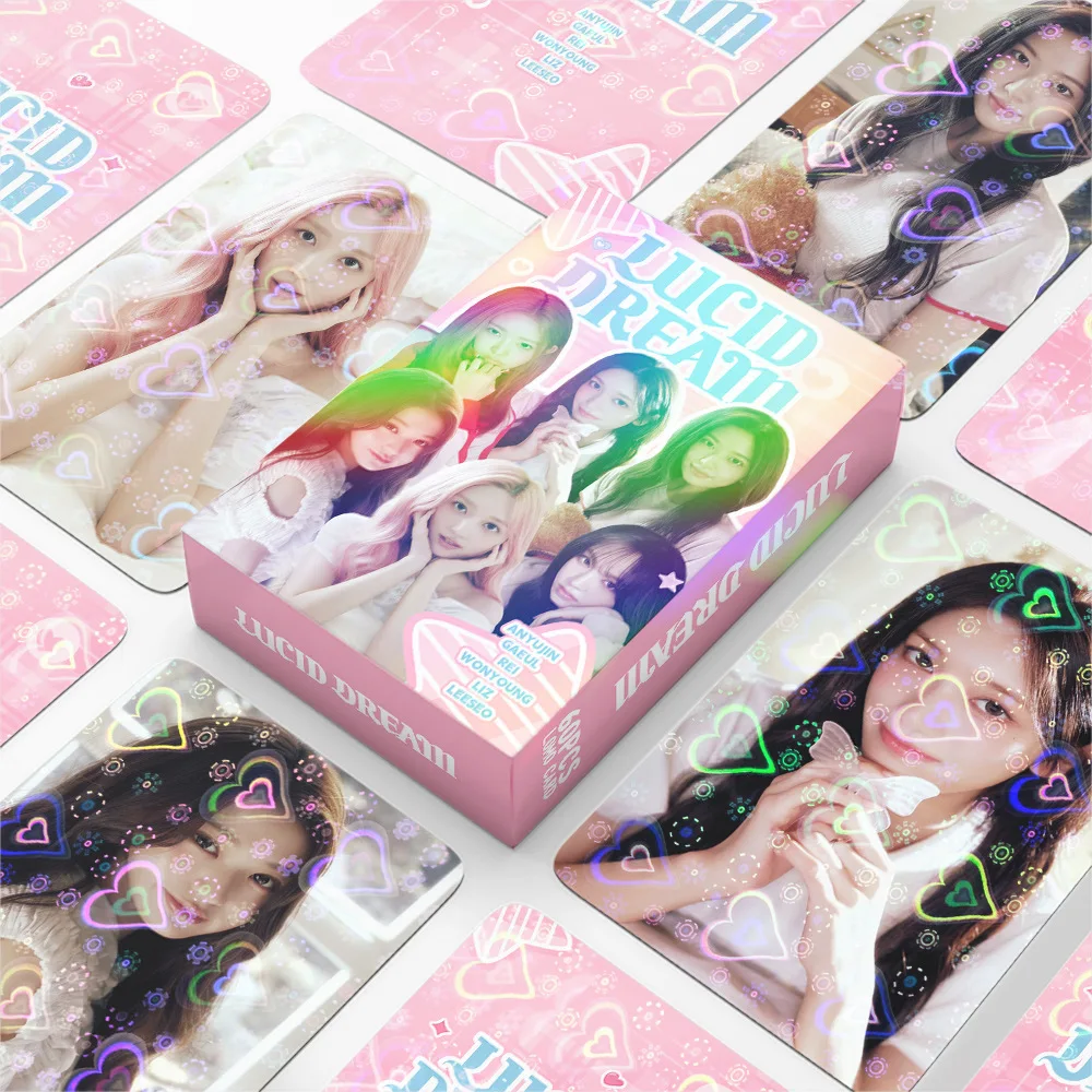 

60pcs LUCID DREAM Photo Card Photocards Kpop Merch Lomo Cards Set Fans Collection Cards Gift
