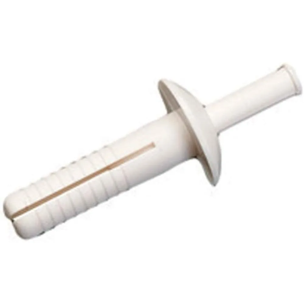 Weiße 1-Zoll-Kunststoffnieten, 25 Stück für universelle Passform in 1/4 Zoll Löchern