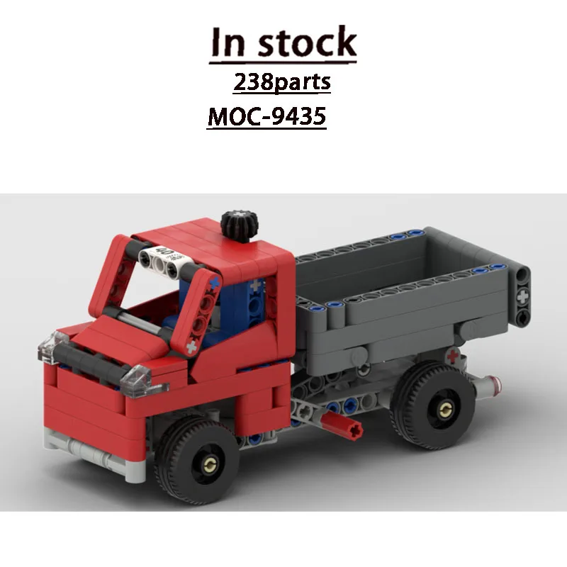 

MOC-9435 New Classic Mini Cargo Truck Building Block Model 238 Parts MOC Creative Boys Children's Birthday Christmas Toy Gift