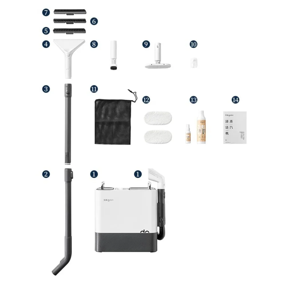 

Y High-temperature steam cleaner, multi-function cleaning all-in-one machine, household carpet, sofa, curtain steam machine