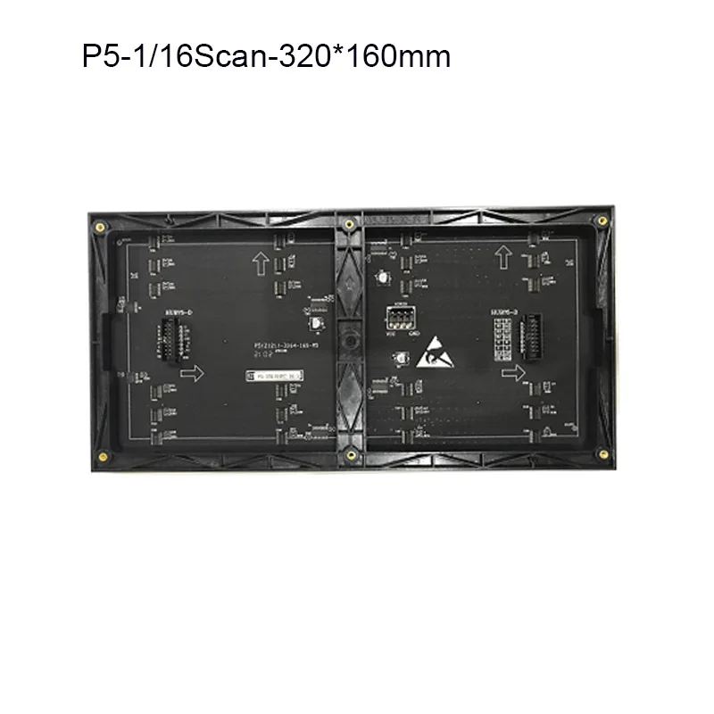 P5 Indoor RGB LED Screen Module 320*160mm 1/16Scan 3-in-1 SMD2121 LED Advertisement Display Module 64*32dot Full Color LED Panel