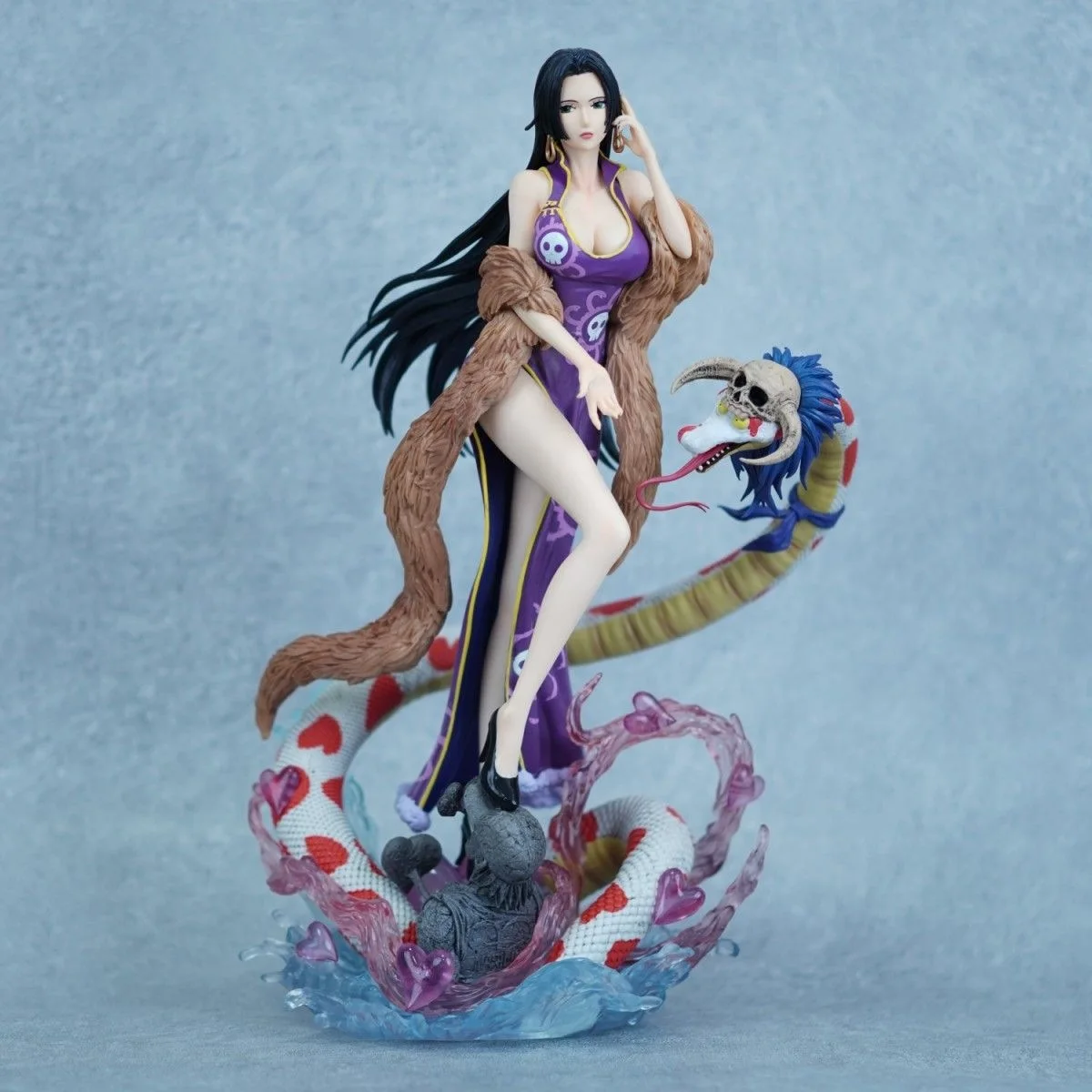 

Аниме One Piece Boa Hancock Snake Ver. Фигурка из ПВХ, сексуальные девушки, игра, коллекция статуй, боевая модель, игрушки, куклы, подарки 37 см
