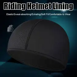 Skull Cap Helmet Liner Beanie, Cooling Mesh Cycling Running Hat For Men Women, Quick-drying Cycling Inner Hat Fits Under Helmets