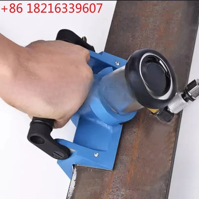 YAO Pneumatic Straight Edge Chamfering Machine Portable 90° Metal Steel Chamfering Device Horizontal Fixed Deburring Trimming To