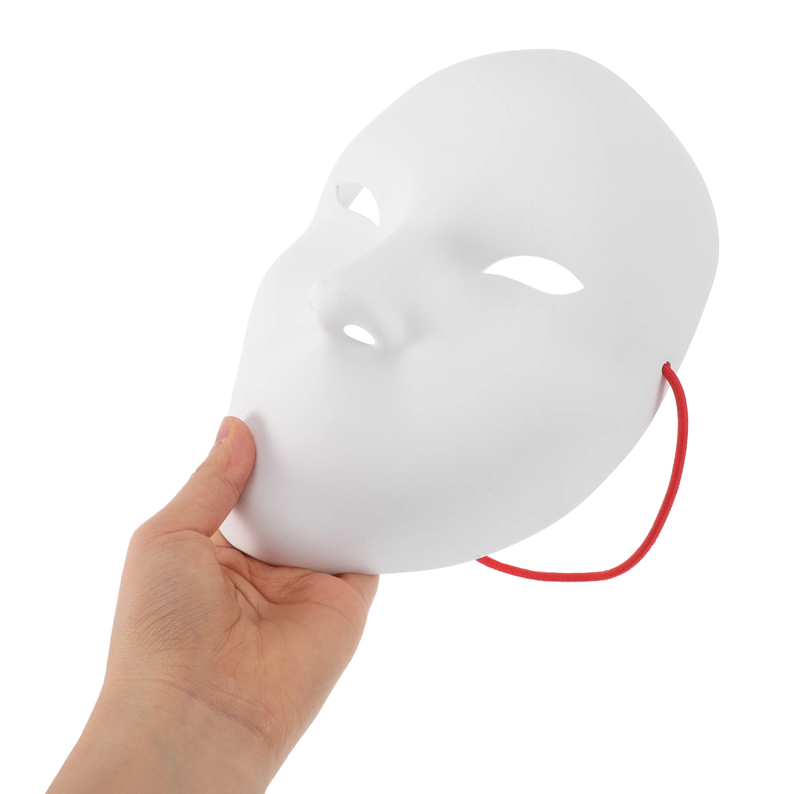 

Blank Mask Masquerade Face Costume Circus White Decorative Masks Cosplay Halloween Vintage Diy Women Men Lightweight Unique