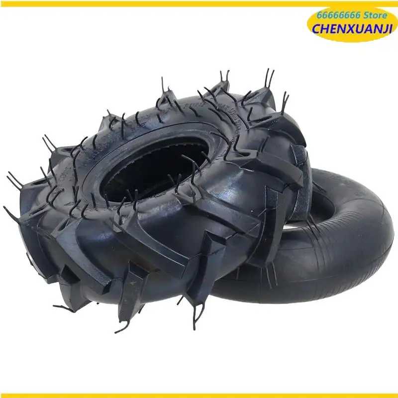 جديد 3.50/3.00-4 بوصة ملحقات الأنبوب الداخلي للإطارات الحارث لعربة الحديقة حديقة جرار الروتاري الحارث سكوتر الدراجة