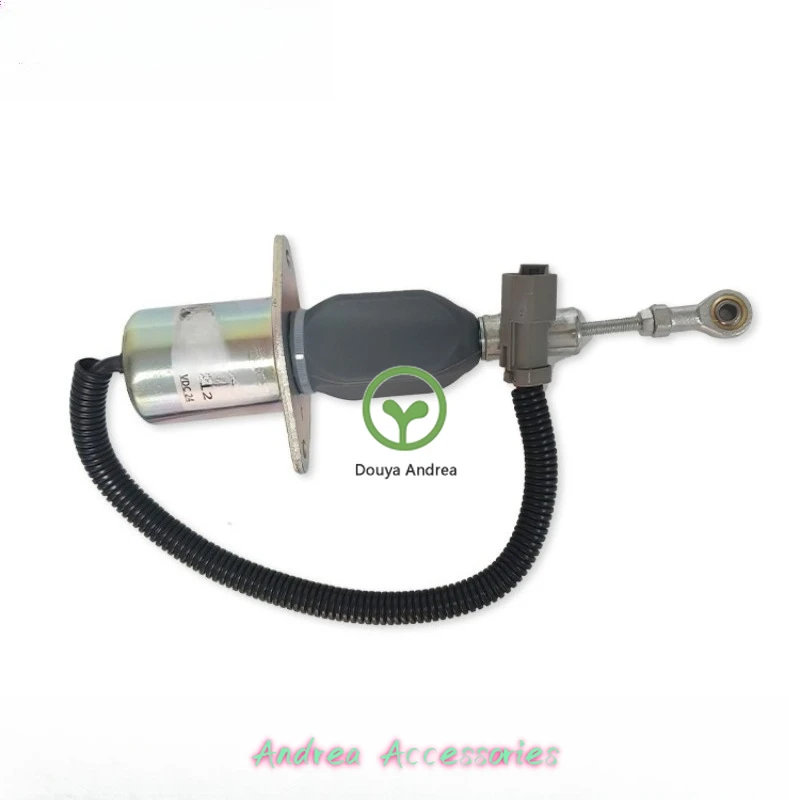 Excavator PC360/300/350-7 engine flameout oil cut solenoid valve 4063712