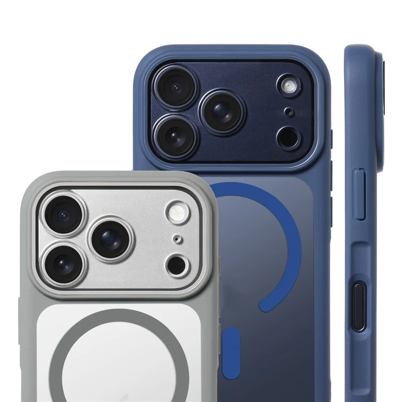 

Transparent Magnetic Hard Case For iphone 17Pro 17Pro Max Clear Shockproof Cover for Original Magnet Magsafe With Pricise Hole