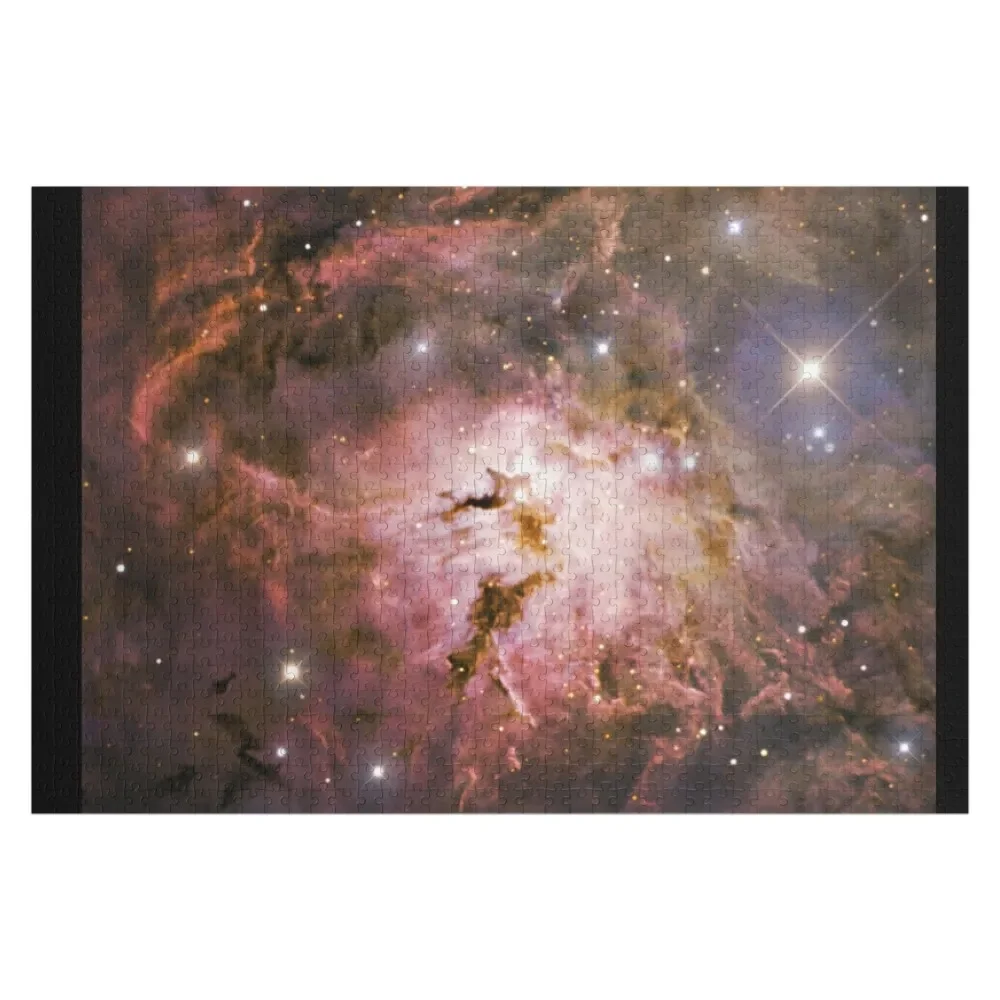 Lagoon Nebula (no text only pic) Jigsaw Puzzle Personalised Iq Custom Name Child Toy Puzzle