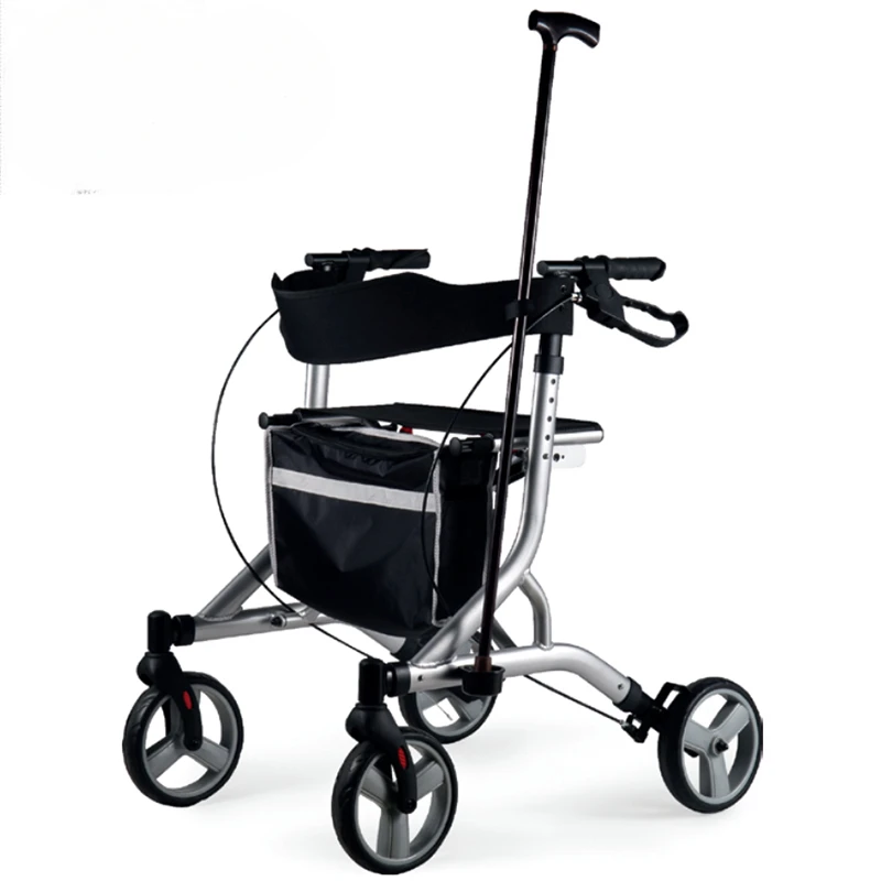 

Hight quality walker Aluminum frame assisted walking wheelchair rollator walker walking stick walker