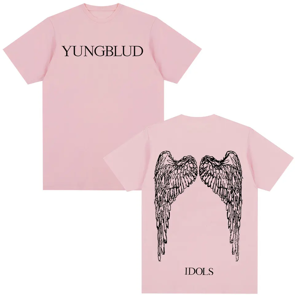 Yungblud idols asas álbum tour 2025 t camisa fãs presente das