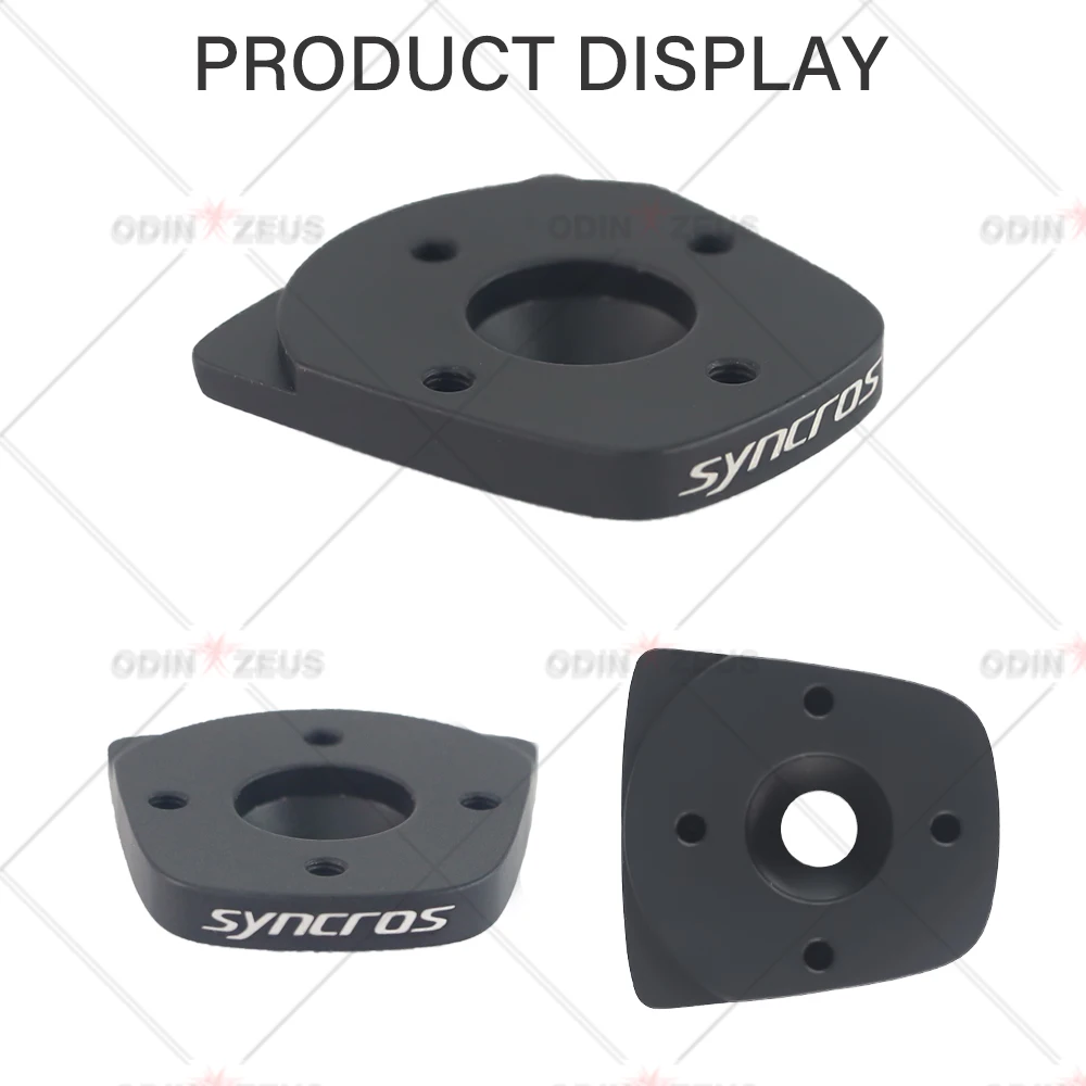 SYNCROS CNC Aluminum Top Cover, Computer Mount for Garmin, Wahoo, Bryton, FRASER IC, SL, WC, DC, XC Handlebar, XC STEM 1.5, 2.0