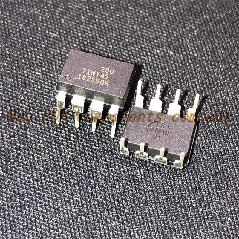 2PCS/LOT  ATTINY45-20PU ATTINY45 DIP8   New original  In Stock