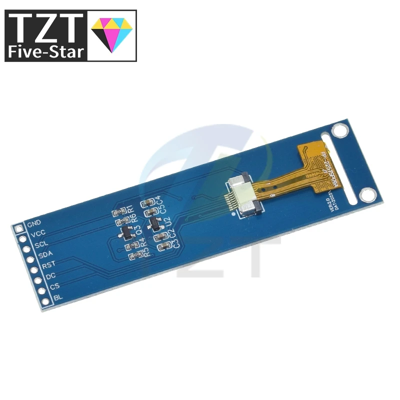 2,25 Zoll TFT-Farbdisplay Modul 76x284 Pixel – ST Produktbild-Vorschau 4
