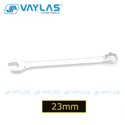 23mm Open Box End Combination Wrench All-Purpose Master Cr-V Opened Ring Combo Spanner for General Household Garage Auto Repairs