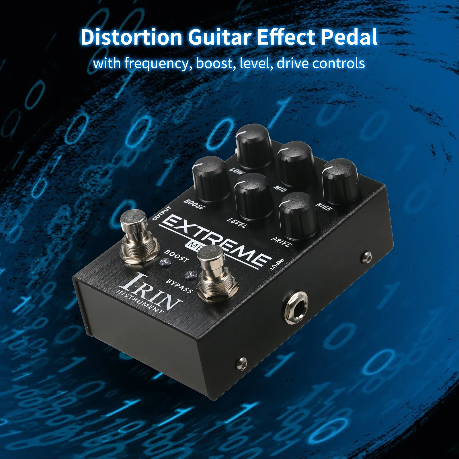 IRIN EXTREME Metal Effect Pedal Distortion Pedal High Gain Overdrive Pedal Effects True Bypass for Electric Guitar Accessories