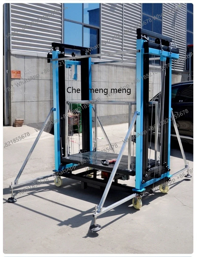 

Новое поступление, электрические леса, мобильная многофункциональная строительная площадка, небольшой лифт, подъемная платформа, декоративный лифт