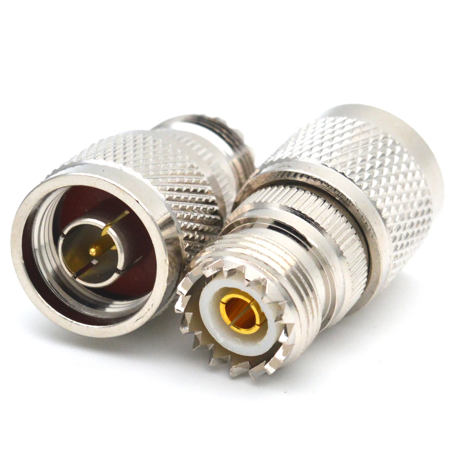 1 Stück UHF-Buchse auf N-Stecker Adapter SO239 PL259 zu SL16 L16 RF-Koaxialstecker – Detail 2