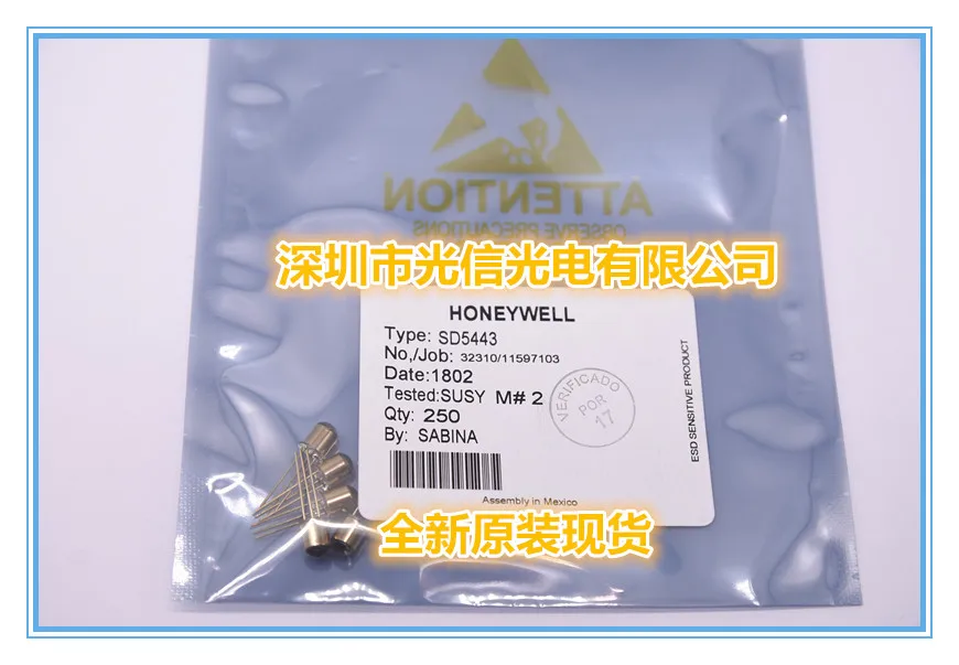 

1 шт. SD5443 100% импортная оригинальная трубка приема и передачи, фотоэлектрический переключатель, Датчик Холла