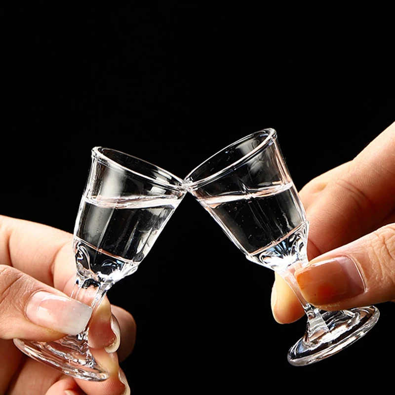 7pcs Wine Glasses  Set 100ml Wine Dispenser + 6pcs Shot Glass 10ml/12ml/15ml Transparent Cups Set with Gift Box Drinkware Cups