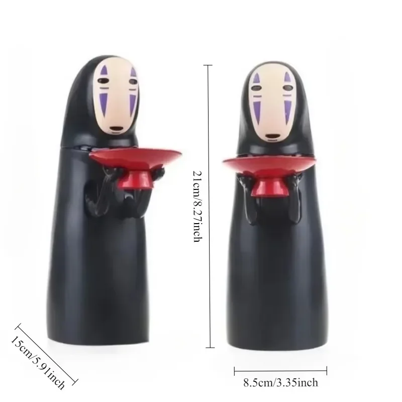 2025 حار حماسي بعيدا رجل مجهولي الهوية أنيمي الشكل حلية عملة توفير جرة لطيف الكهربائية تحصيل نموذج ديكور المنزل هدية