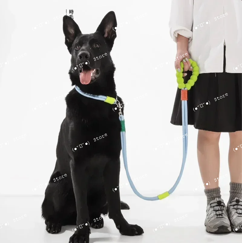 

Удобный поводок для собак средних и крупных пород, поводок для шиба-ину, бордер-колли, веймара, аксессуары для собак, товары для животных