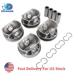 4pcs Engine Piston Ring Set 11257618811 11258606459 11257640166 For BMW 328i 428i 528i X3 F30 F10 N20B20A 2.0T