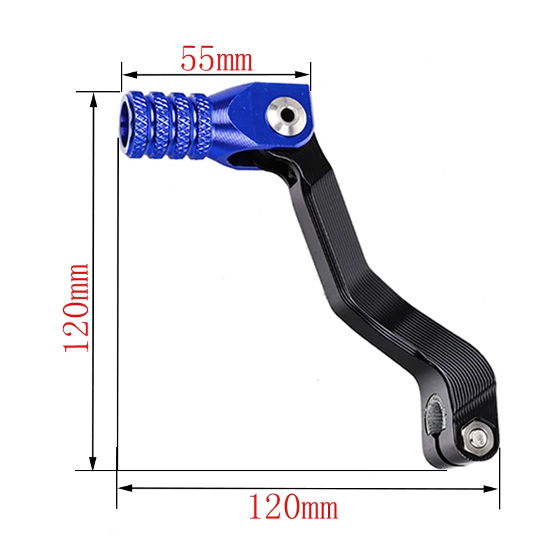 Рычаг переключения передач CNC для Zongshen NC250, алюминиевые Мотоциклетные аксессуары, складной рычаг сцепления для внедорожника, быстросъемная ножка