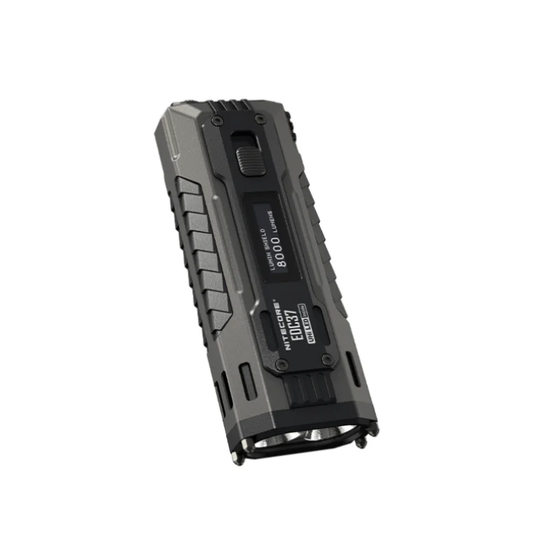 Nitecore edc37 8000 Lumens Ultimate Tactical EDC Flashlight, Bulit-in Battery, Type-C Rechargeable Troch Light