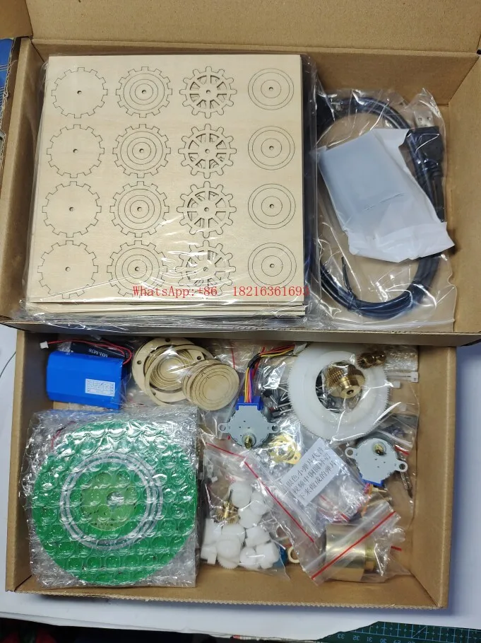 Music Box DIY Handmade Gift Prop Model Needs To Be Assembled By Yourself