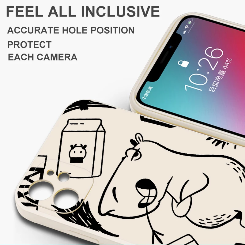 Cute Capybara Lovely Soft Cove - đánh giá và giá Phone Cases Honor