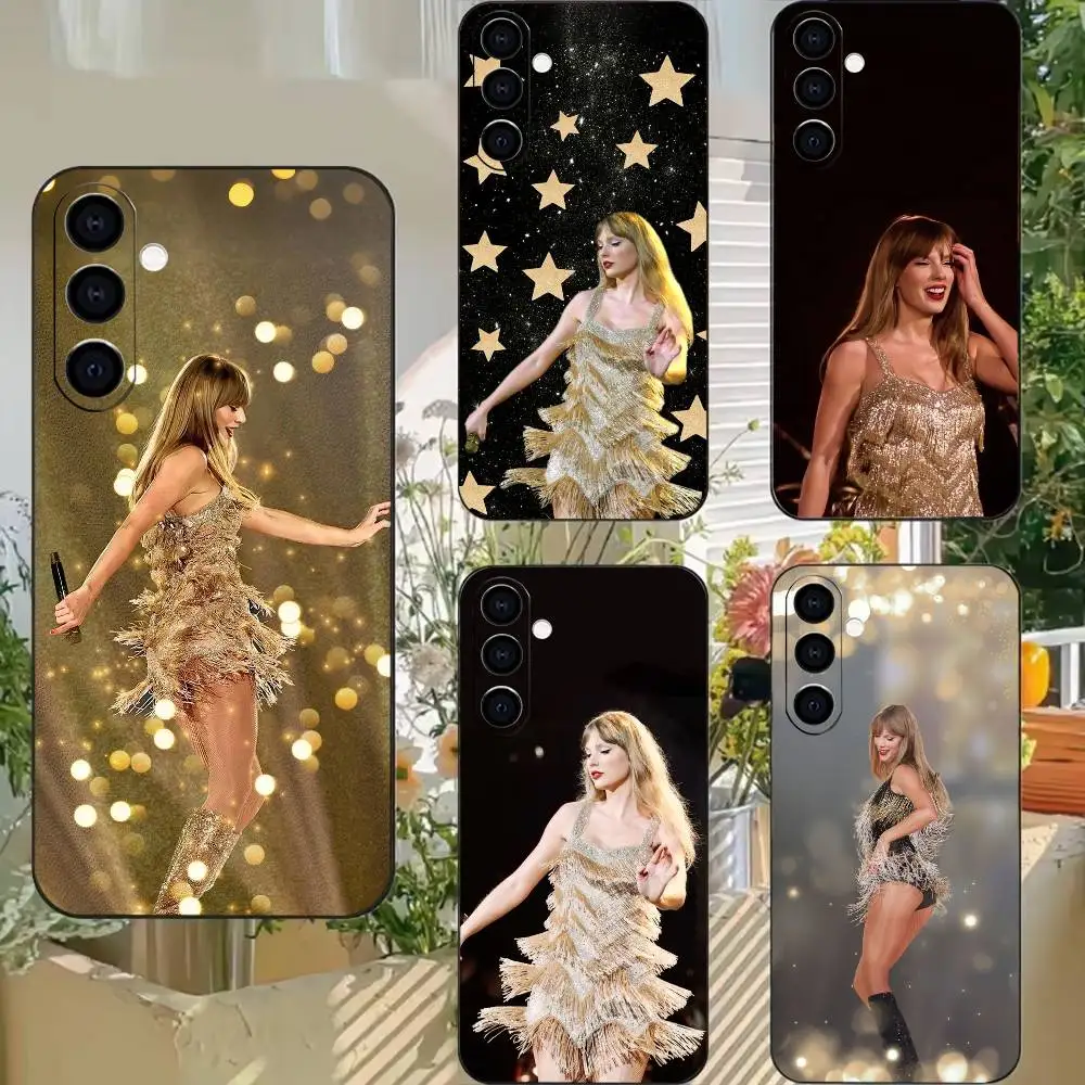 Un artiste polyvalent - Coque de téléphone Fearless en silicone noir souple pour Samsung A73,A72,A71,A70,A53,A52,A51