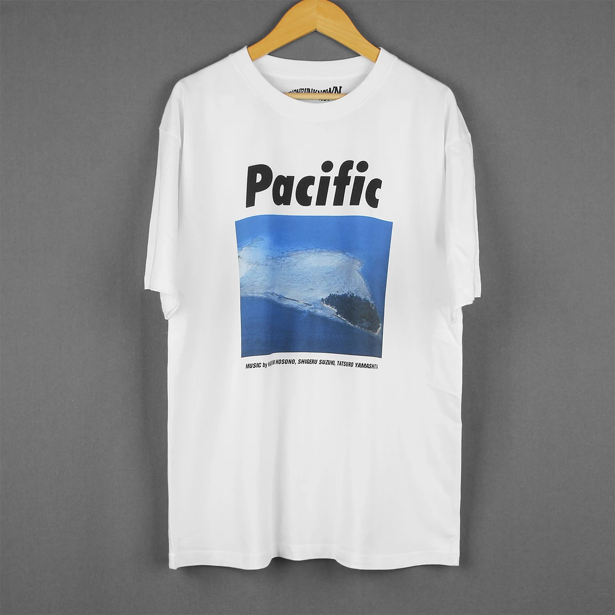 Pacific T-Shirt Haruomi Hosono Happy End Tatsuro Yamashita Men\'s Clothing Short Sleeve Summer Cotton Tee Shirt