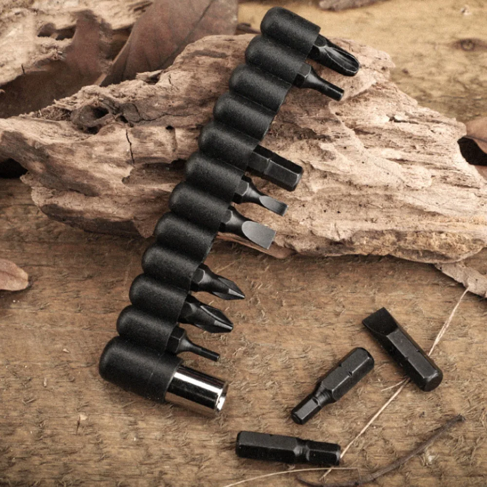 Imagem -03 - Multifunções Screwdriver Bits Conjunto Combinação Precisão Chave de Fenda Ferramenta de Reparo de Cabeça com Soquete Ferramentas de Expansão 12 Pcs